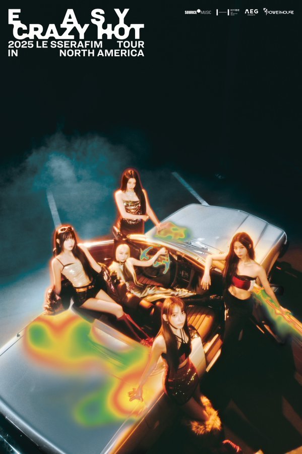 2025 LE SSERAFIM TOUR 'EASY CRAZY HOT' in San Francisco — K-PLAY! FEST